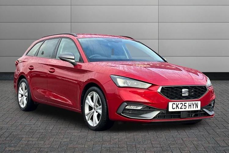 2025 seat leon 1.5 etsi mhev fr estate 5dr petrol hybrid dsg euro 6 (s/s) (115 ps), 5,276 miles, 2025 bridgend £21,495... photo